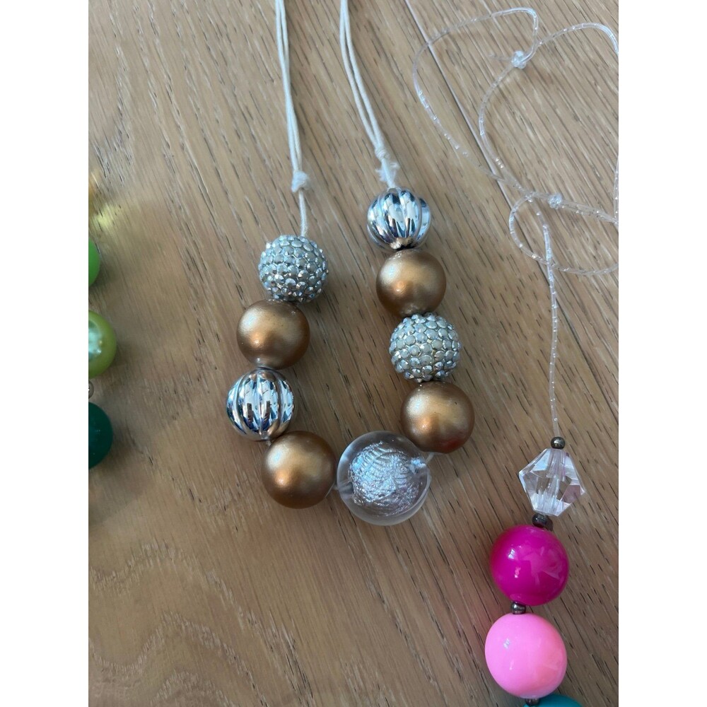 Toddler Girls Bubblegum Necklaces Bundle Lot - Picture 5 of 8